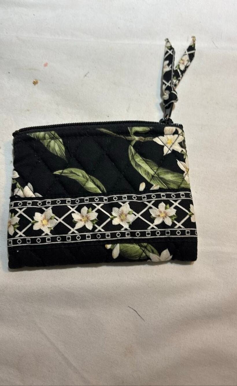 Vera Bradley Quilted Floral Coin Purse